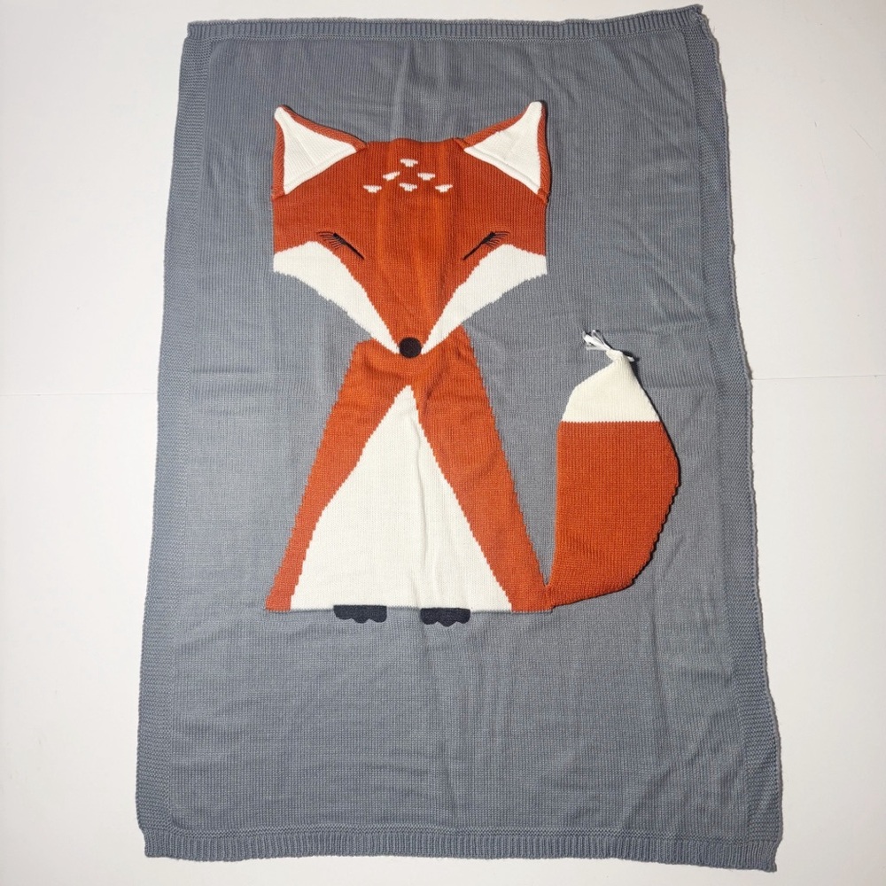 Fox Baby Blanket
